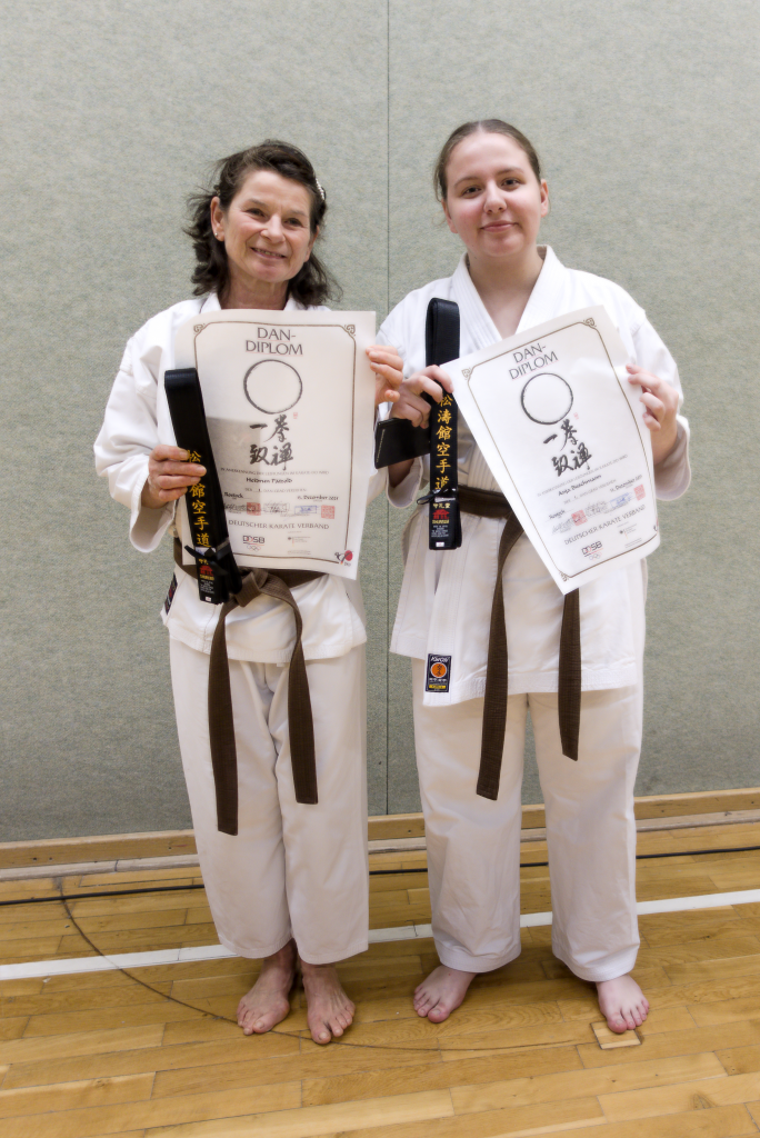 Bild nach bestandener Prüfung